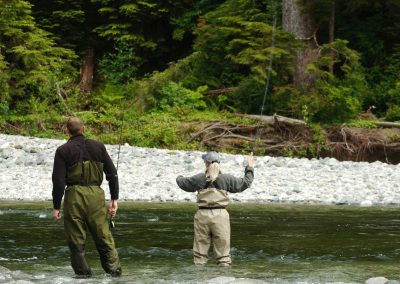 CWR Fly Fishing Lessons Bedwell River